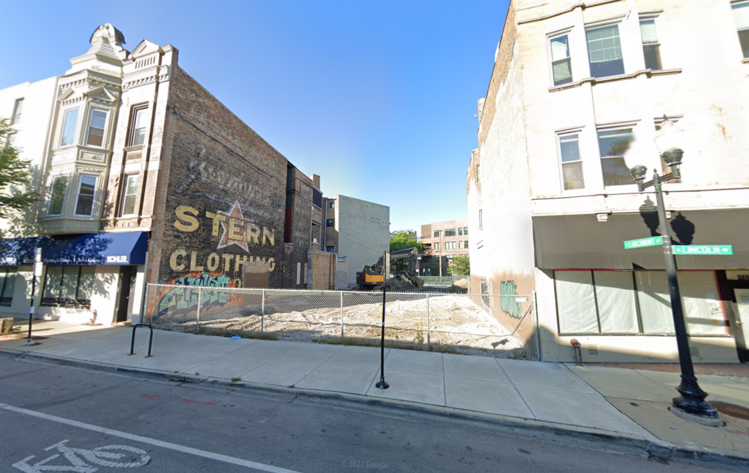 Site of 3928 N Lincoln Avenue, via Google Maps